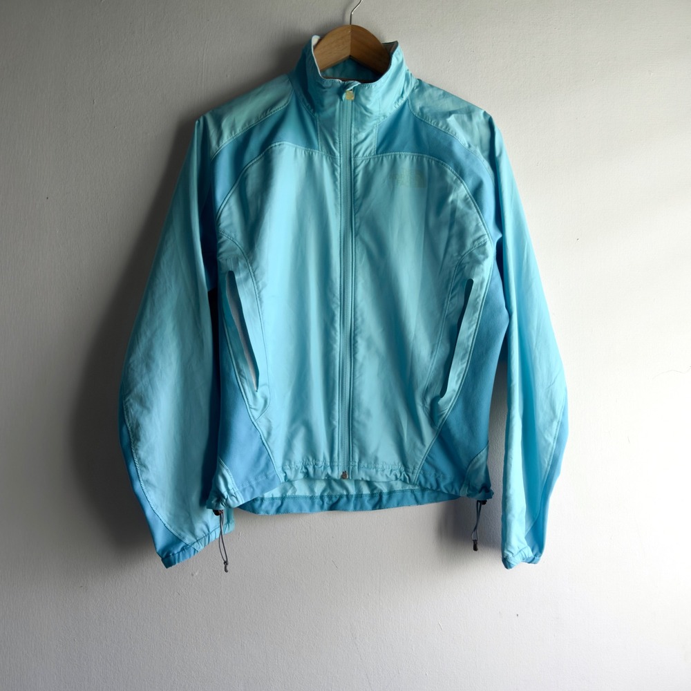 The North Face Flight Series Windbreaker Jacket Womens Medium Blue Gorpcore